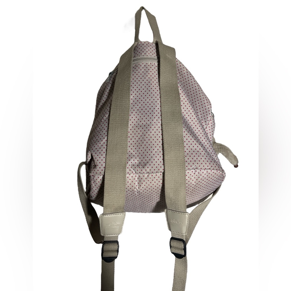 Kipling Small Drawstring Backpack Polka Dot - image 2